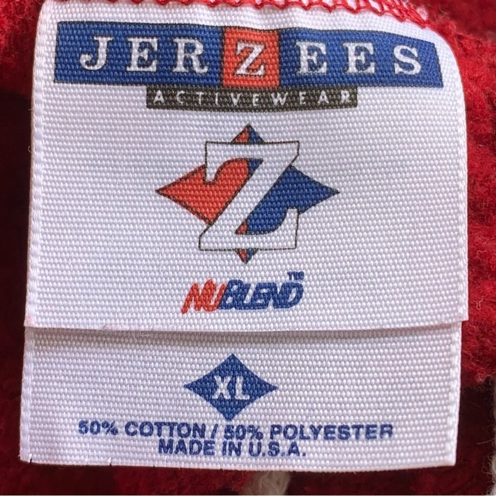 Vintage Blank Dark Red Sweatpants Adult XL Mens 90s Jerzees Joggers